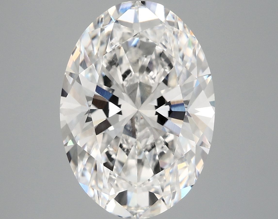 5.04 ct. oval Lab Grown Diamond front image