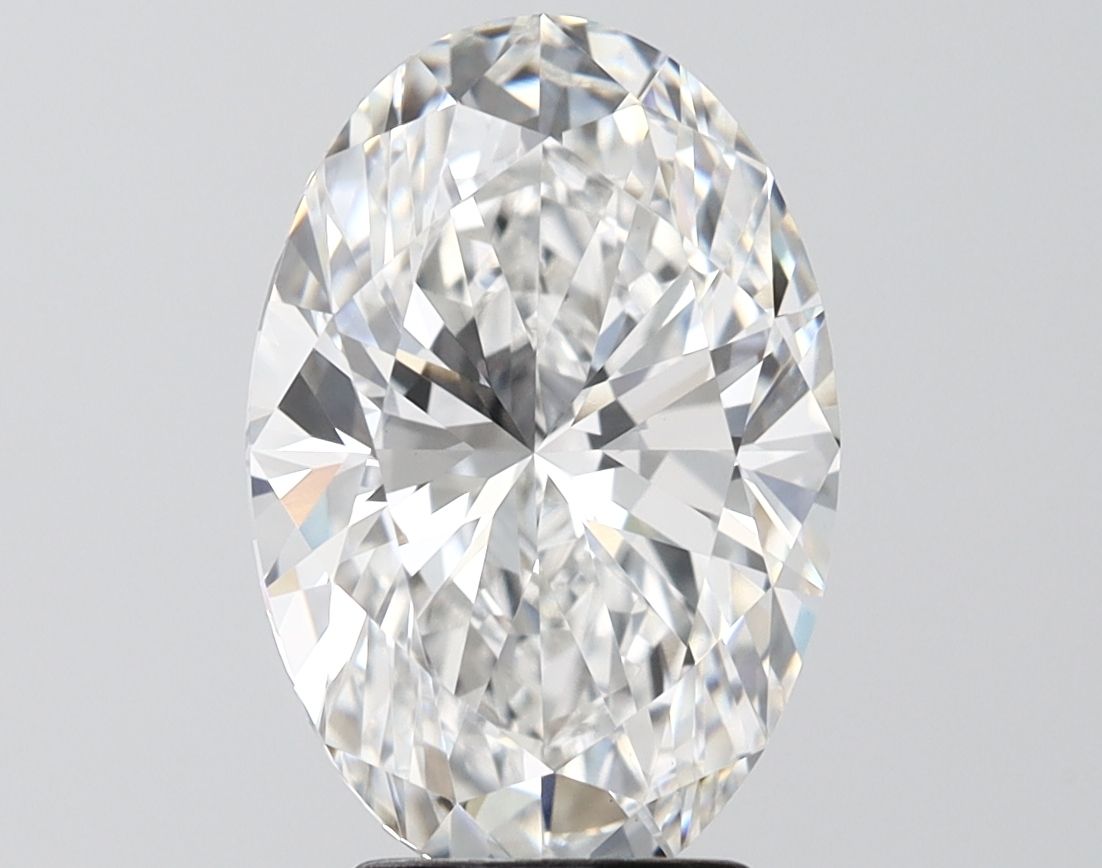 4.02 ct. oval Lab Grown Diamond front image