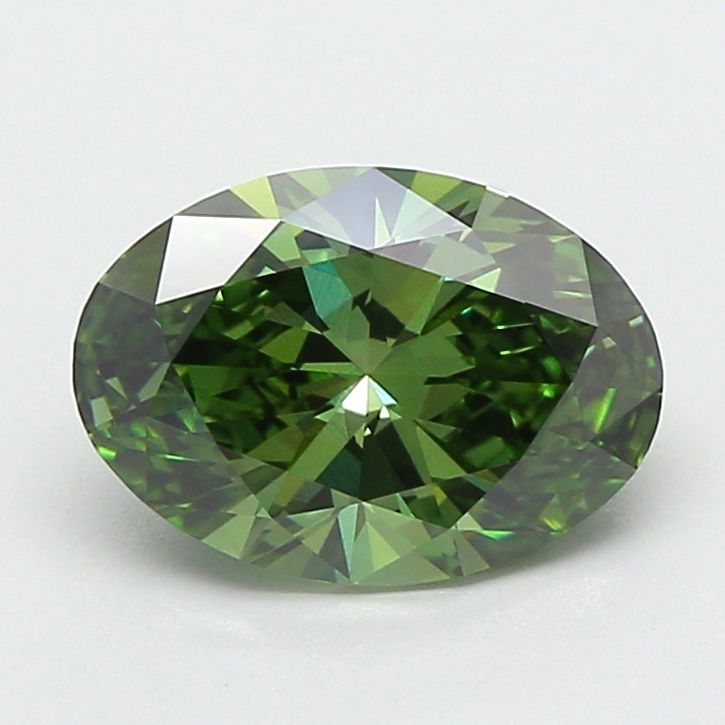 2.06 ct. oval Lab Grown Diamond front image