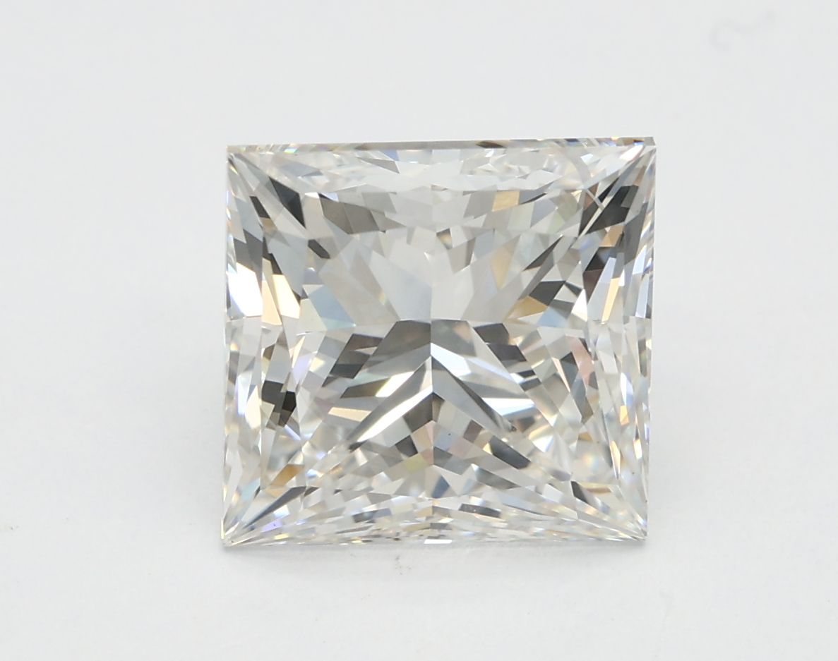 3.02 ct. princess Lab Grown Diamond front image