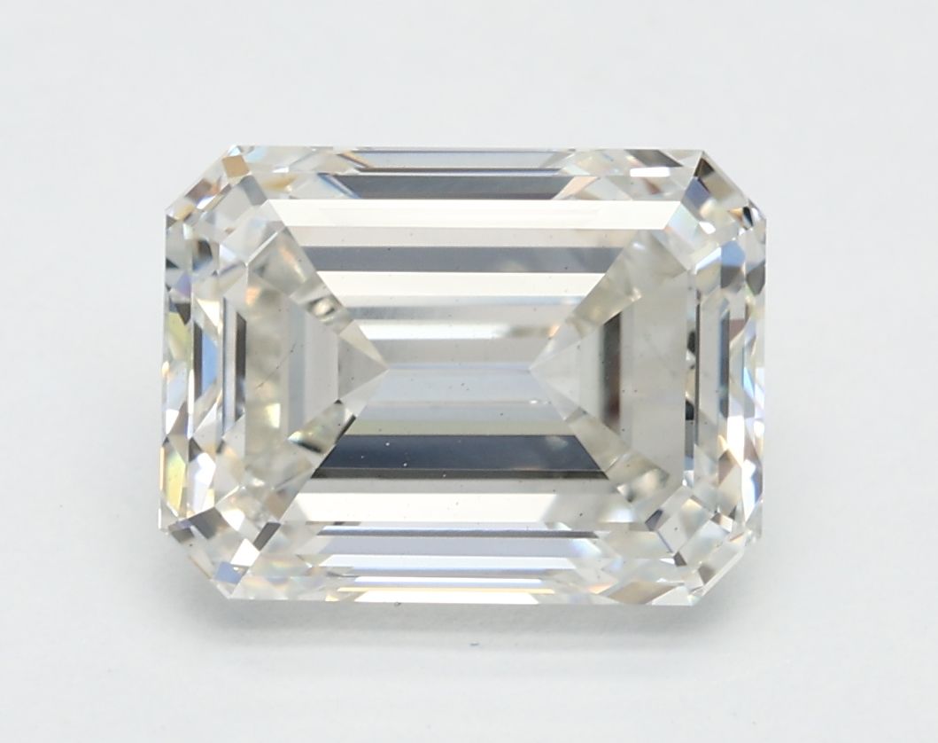 2.72 ct. emerald Lab Grown Diamond front image