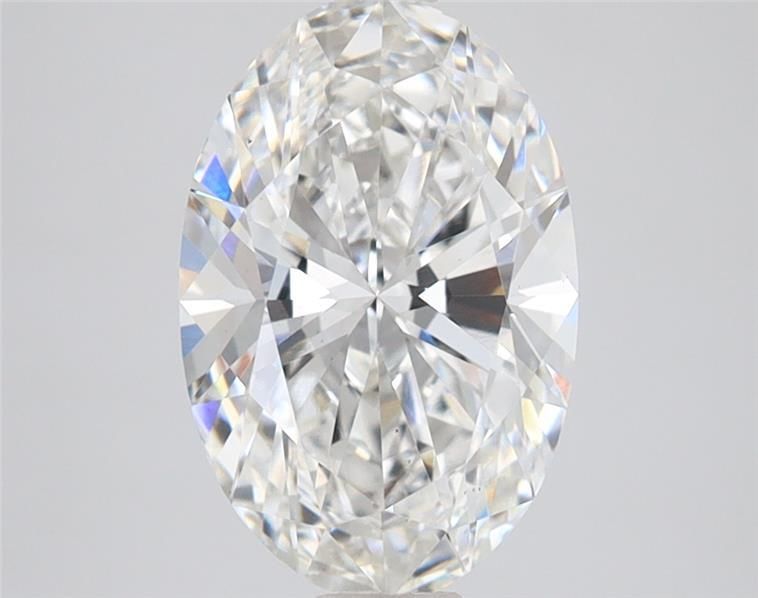 2.10 ct. oval Lab Grown Diamond front image