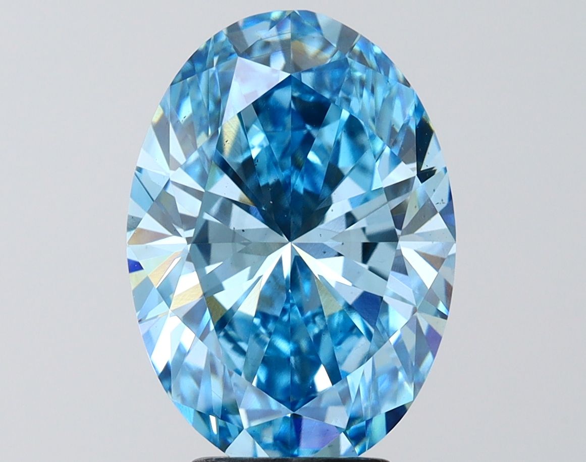 5.01 ct. oval Lab Grown Diamond front image