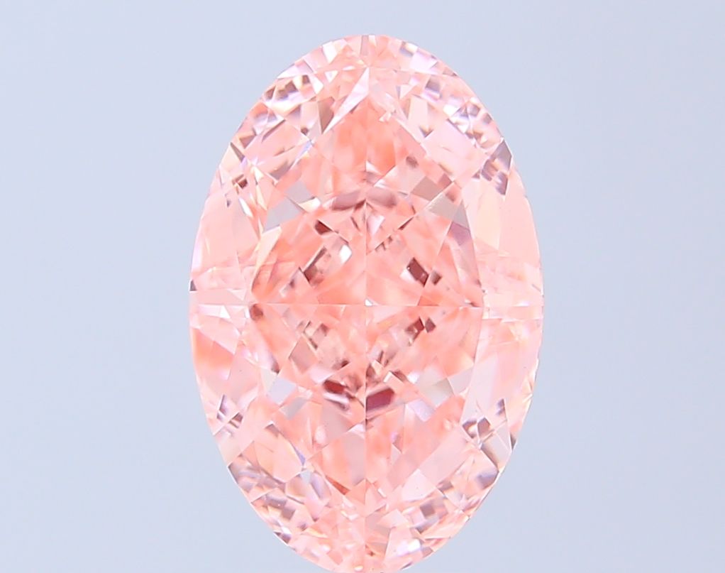 5.40 ct. oval Lab Grown Diamond front image