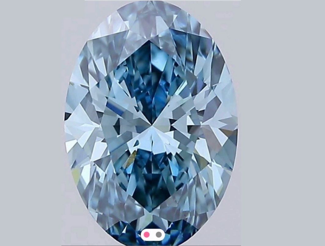 2.50 ct. oval Lab Grown Diamond front image