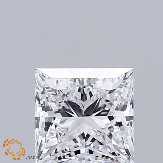 1.07 ct. princess Lab Grown Diamond front image