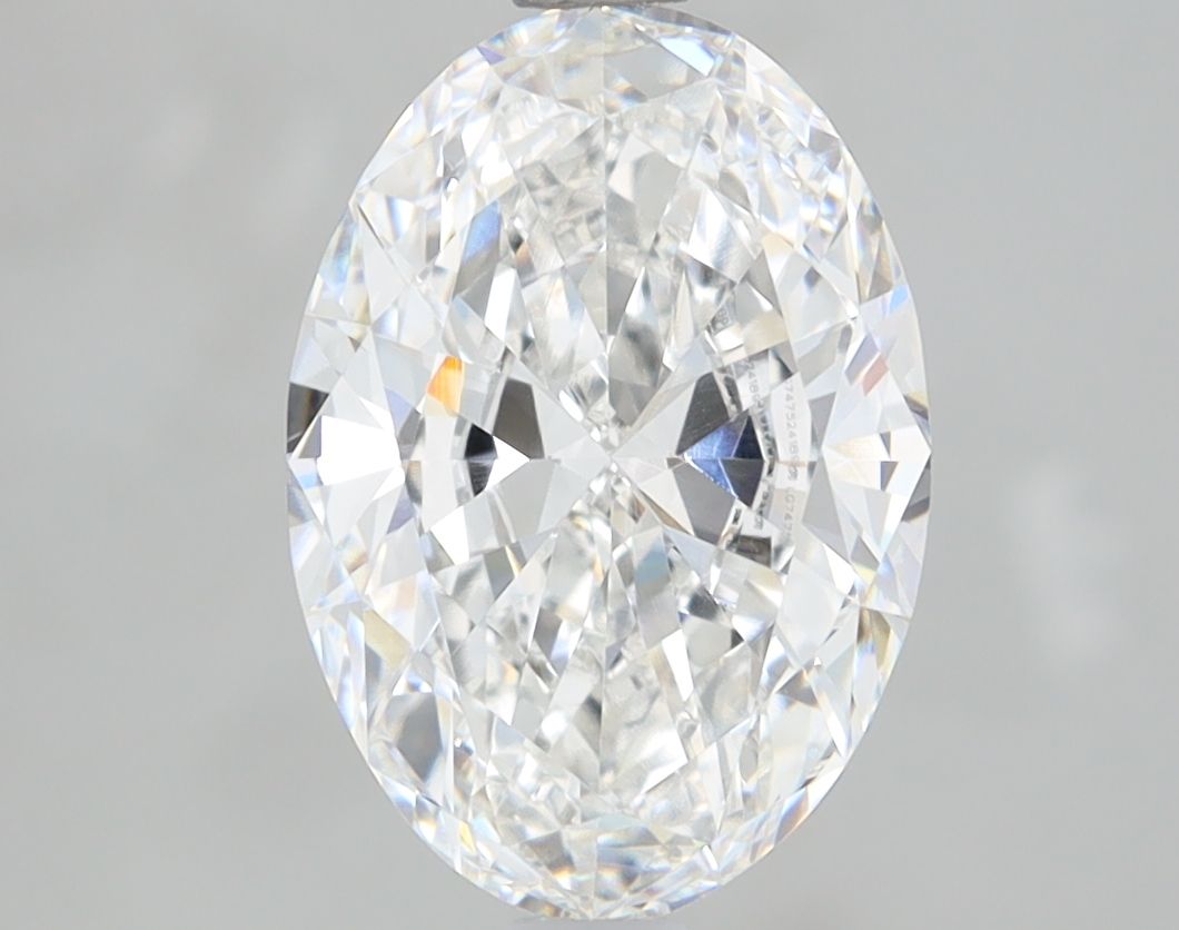 2.06 ct. oval Lab Grown Diamond front image