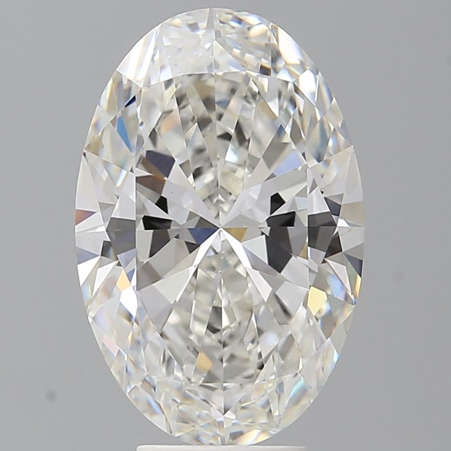 6.03 ct. oval Lab Grown Diamond front image