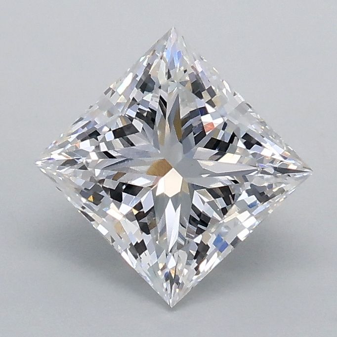 0.95 ct. princess Lab Grown Diamond front image