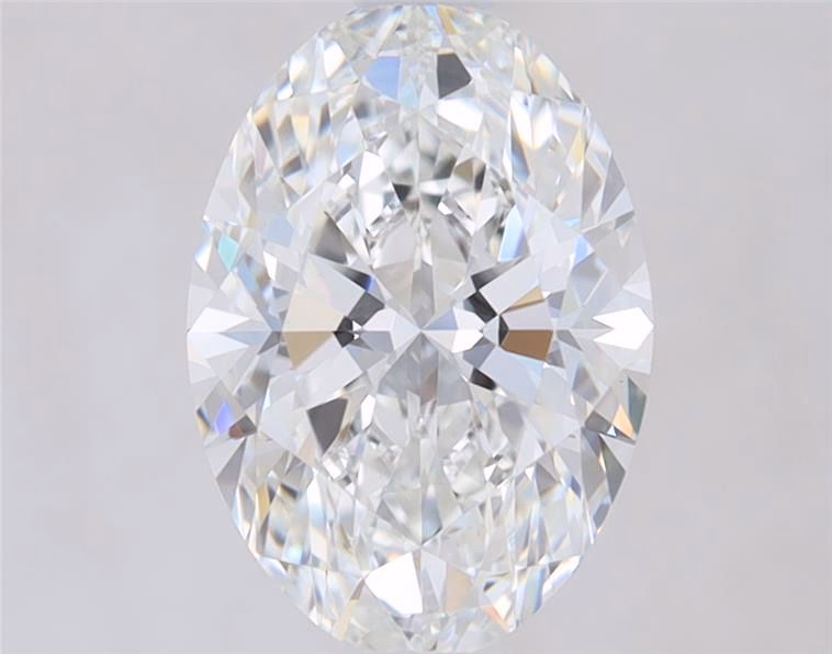 6.02 ct. oval Lab Grown Diamond front image
