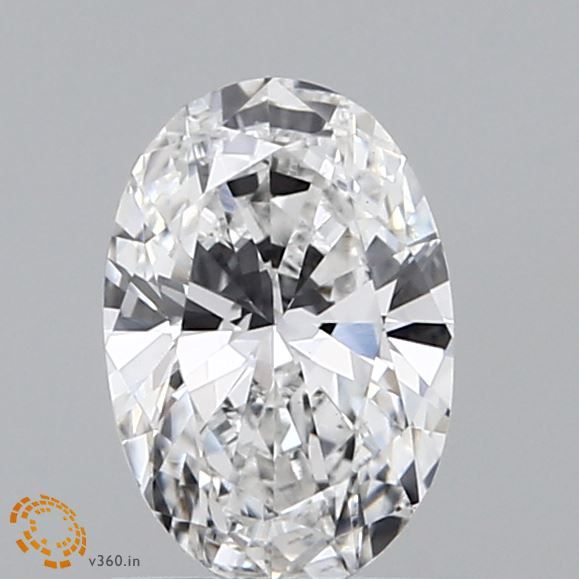 0.88 ct. oval Lab Grown Diamond front image