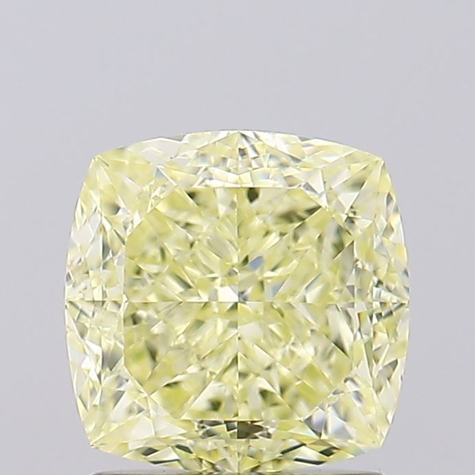 Diament 2.01 ct Fancy Light Yellow/VS1