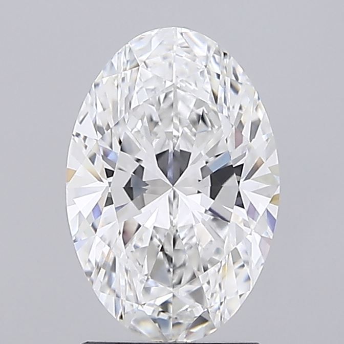 2.02 ct. oval Lab Grown Diamond front image