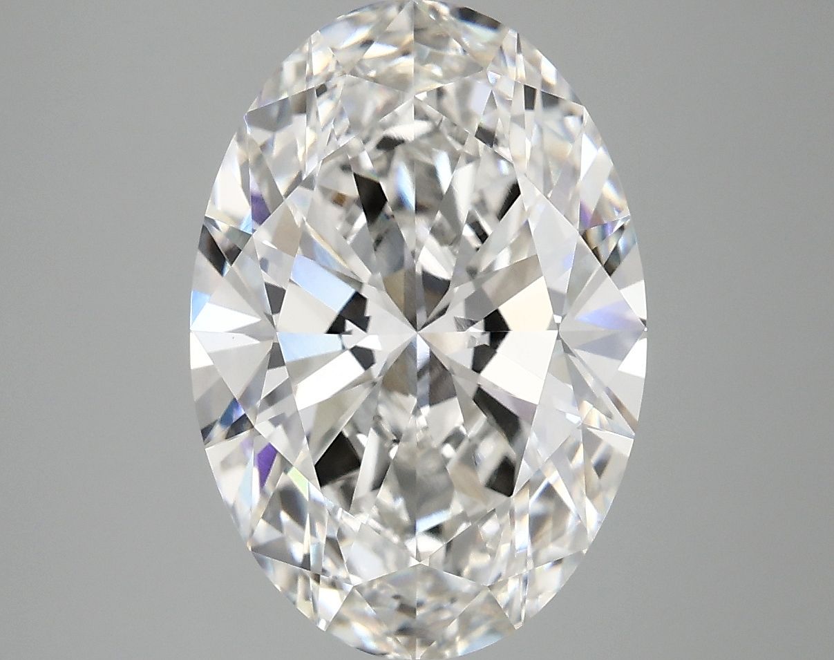 5.03 ct. oval Lab Grown Diamond front image
