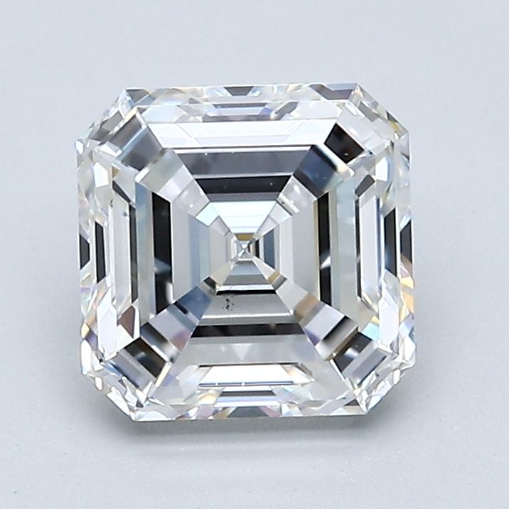 1.95 ct Square Emerald diamond