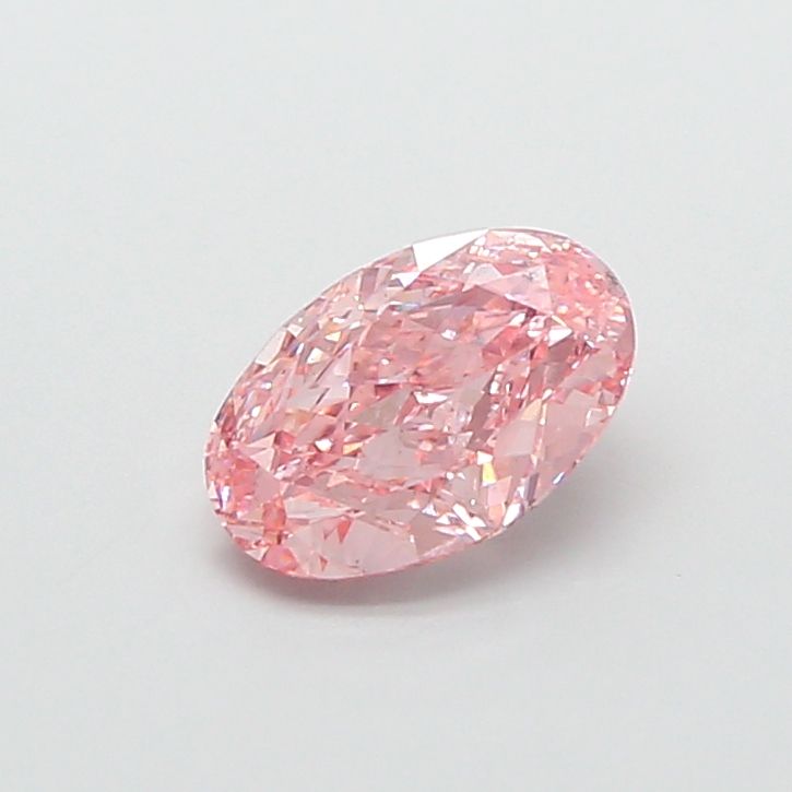 1.77 CT Fancy Vivid Pink OVAL