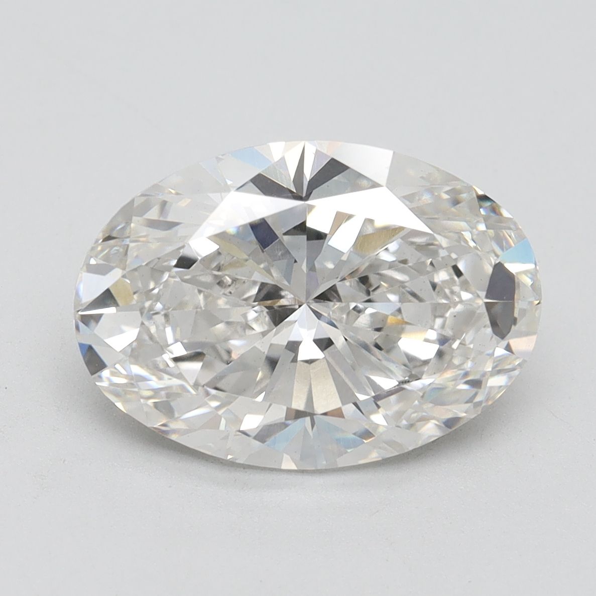 4.02 ct. oval Lab Grown Diamond front image
