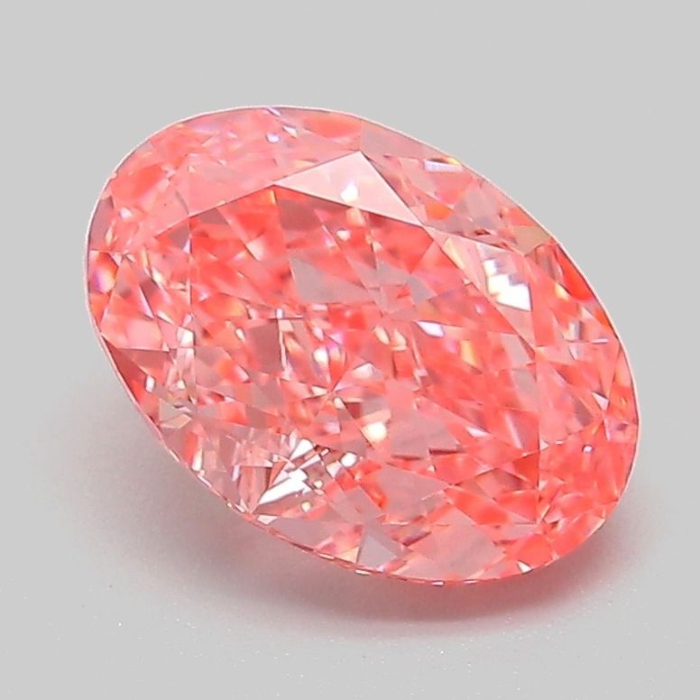 2.10 ct. oval Lab Grown Diamond front image