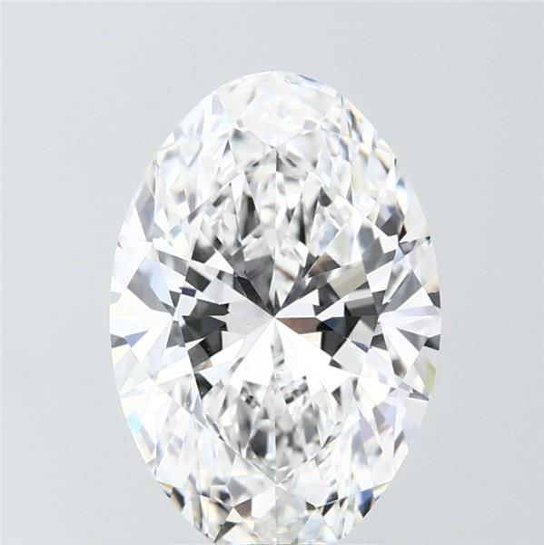 3.09 ct. oval Lab Grown Diamond front image