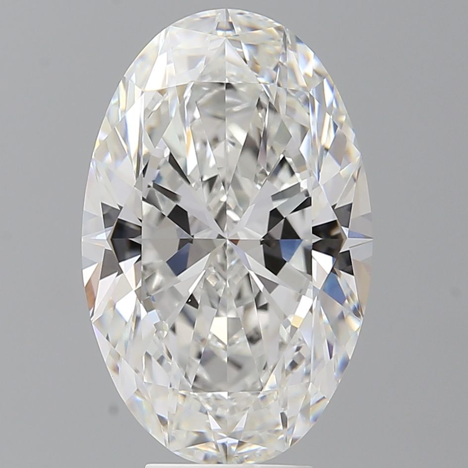 7.01 ct. oval Lab Grown Diamond front image