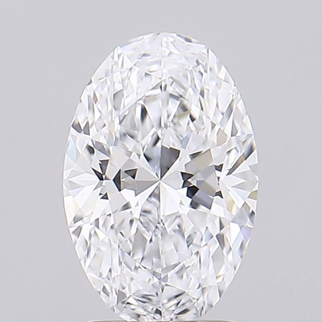 1.34 ct. oval Lab Grown Diamond front image