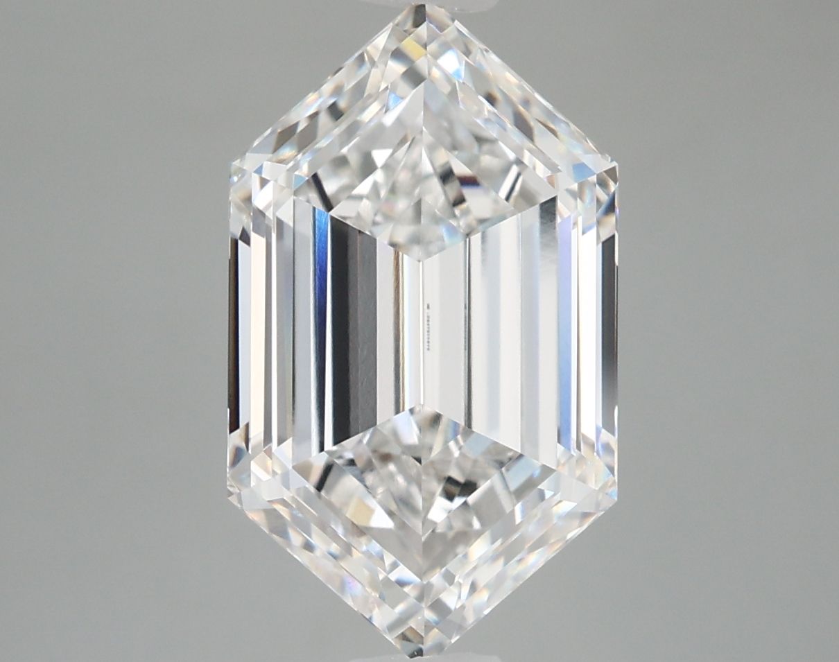 4.89 ct lab-grown Hexagonal Diamond