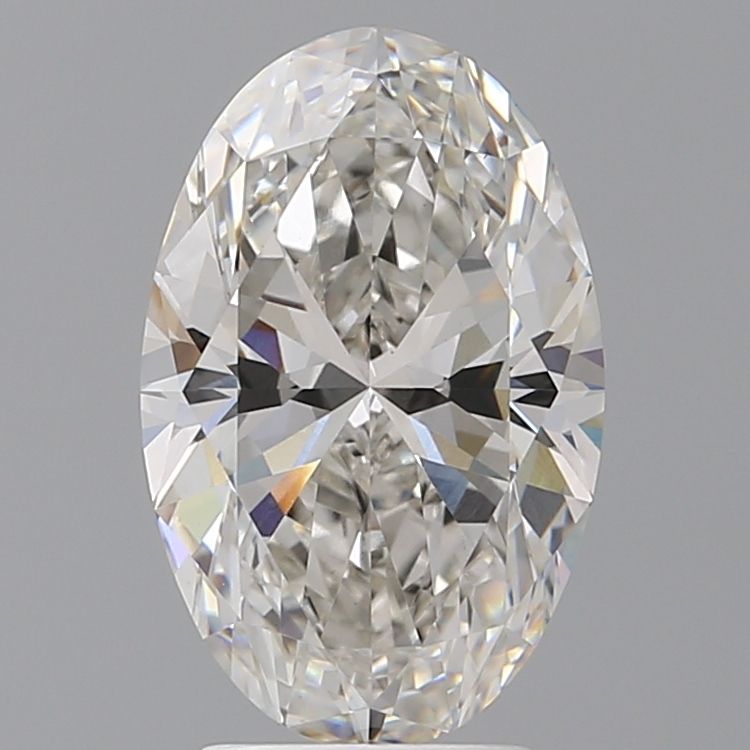 3.52 ct. oval Lab Grown Diamond front image