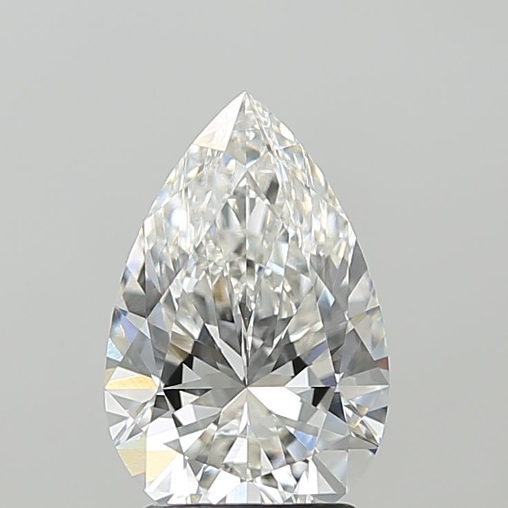2.10 ct. pear Lab Grown Diamond front image