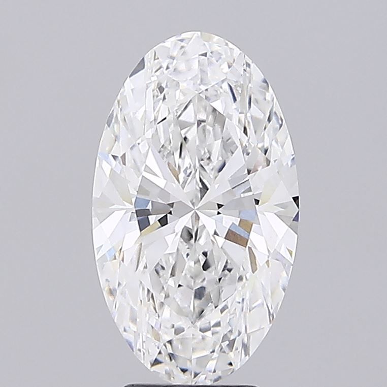 5.05 ct. oval Lab Grown Diamond front image
