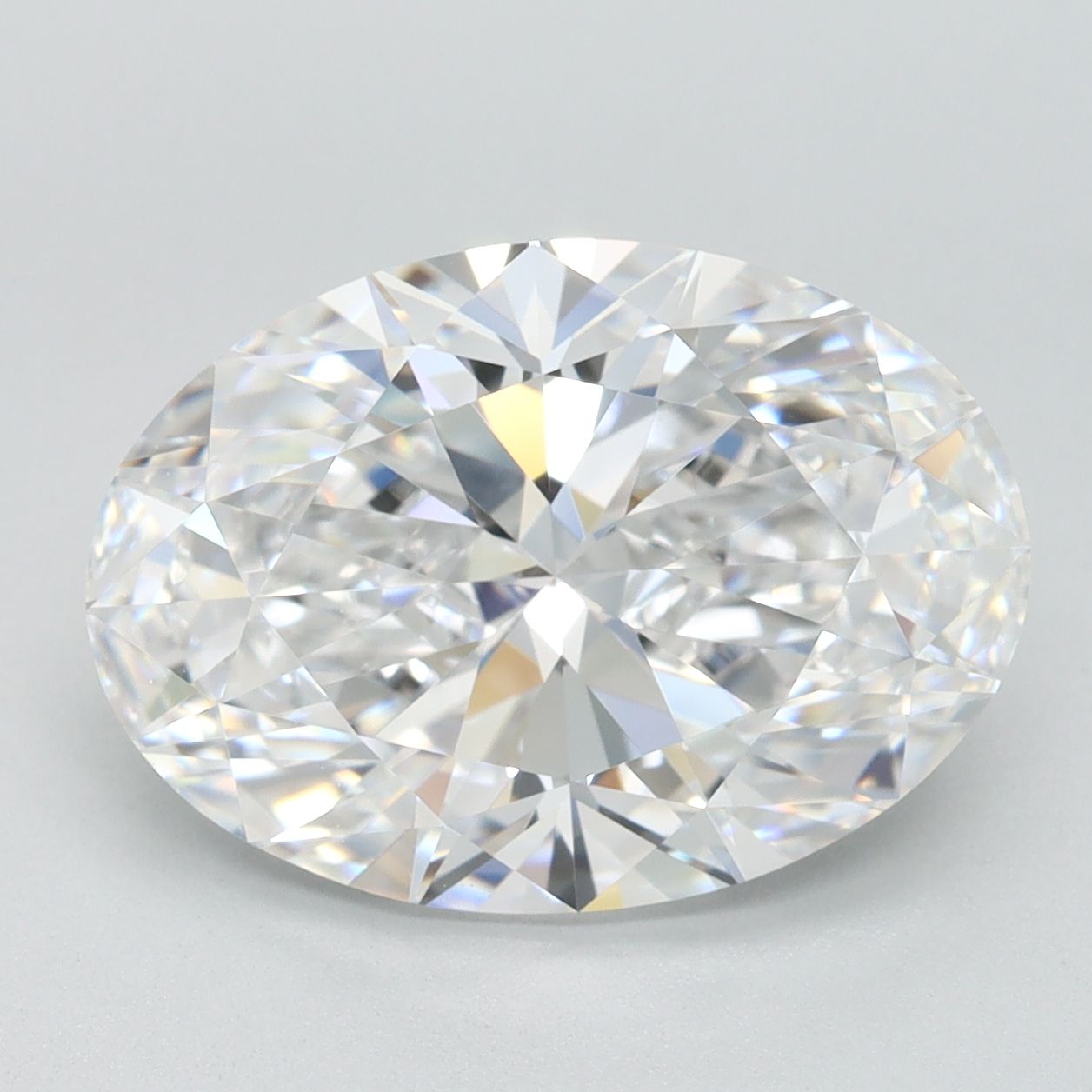 4.24 ct. oval Lab Grown Diamond front image