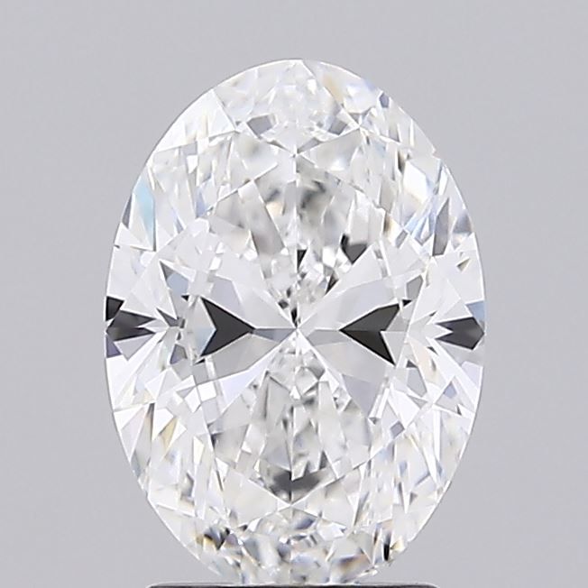 2.01 ct. oval Lab Grown Diamond front image