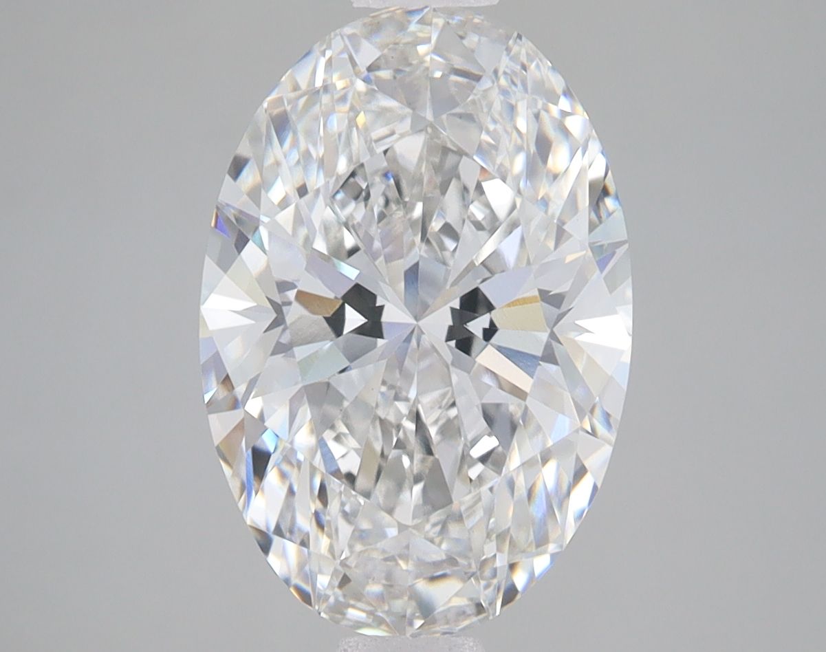 3.86 ct. oval Lab Grown Diamond front image