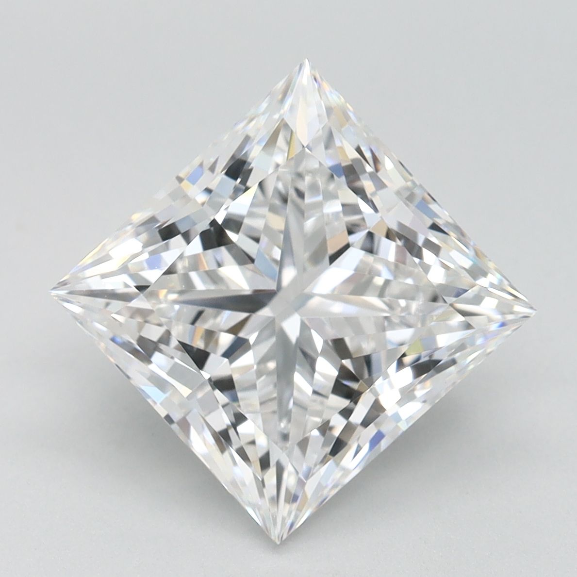 3.66 ct. princess Lab Grown Diamond front image
