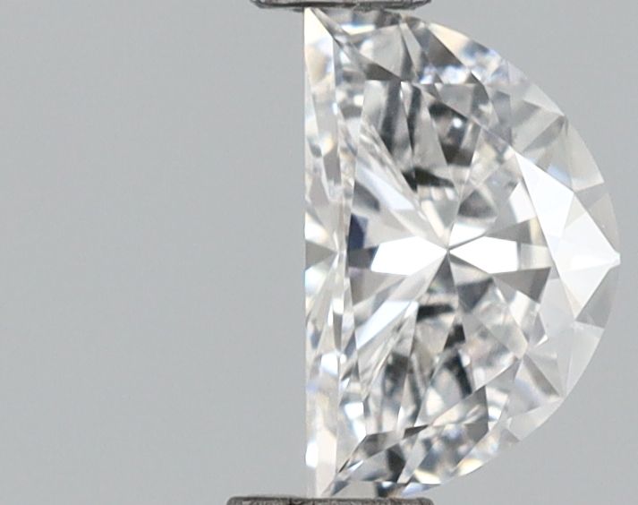0.83 ct lab-grown Half moon Diamond