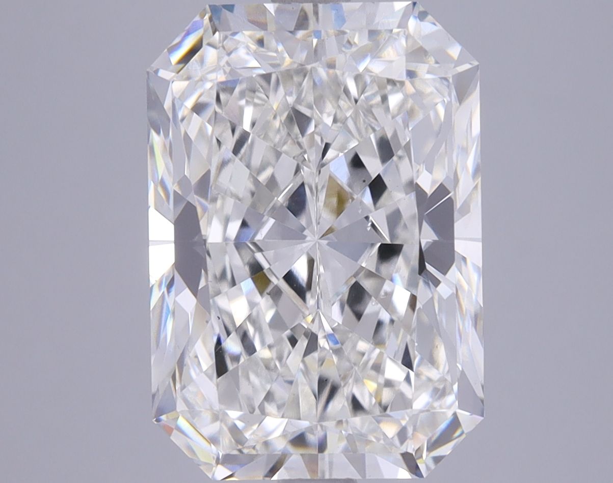 6.01 ct. radiant Lab Grown Diamond front image
