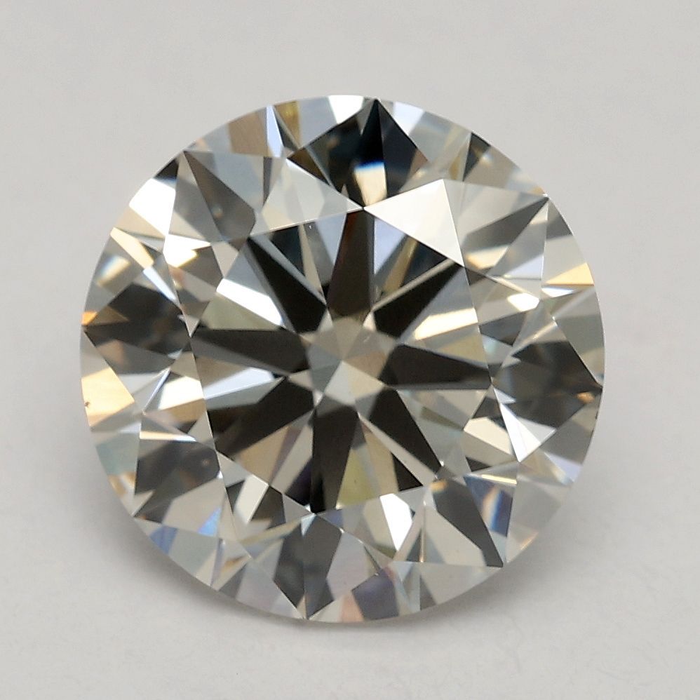 2.70 ct. round Lab Grown Diamond front image