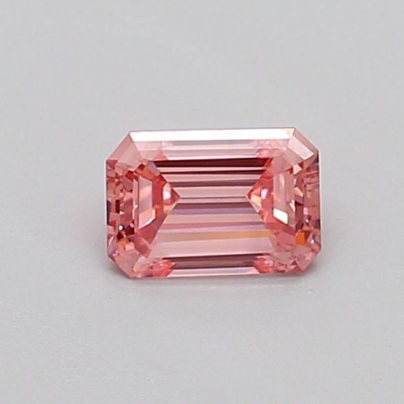 0.32 CT Fancy Vivid Pink EMERALD
