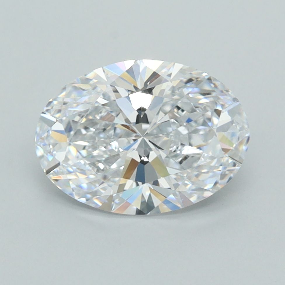 2.07 ct. oval Lab Grown Diamond front image