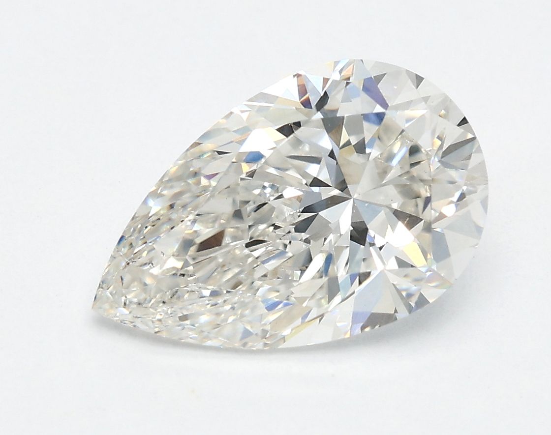 2.10 ct. pear Lab Grown Diamond front image