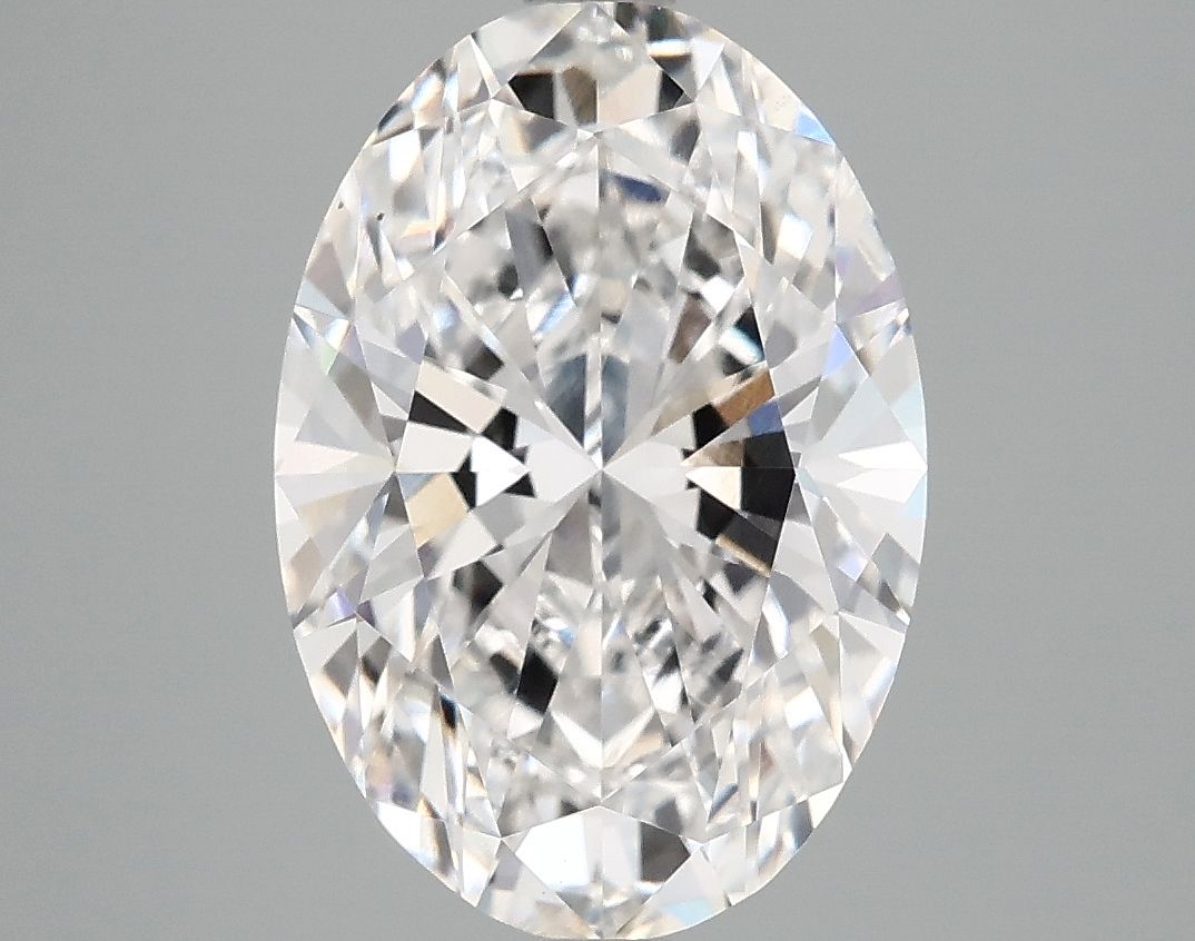 4.10 ct. oval Lab Grown Diamond front image
