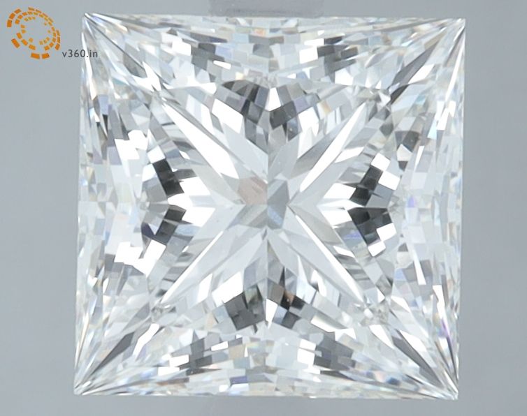 2.59 ct. princess Lab Grown Diamond front image