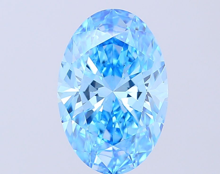 3.53 ct. oval Lab Grown Diamond front image