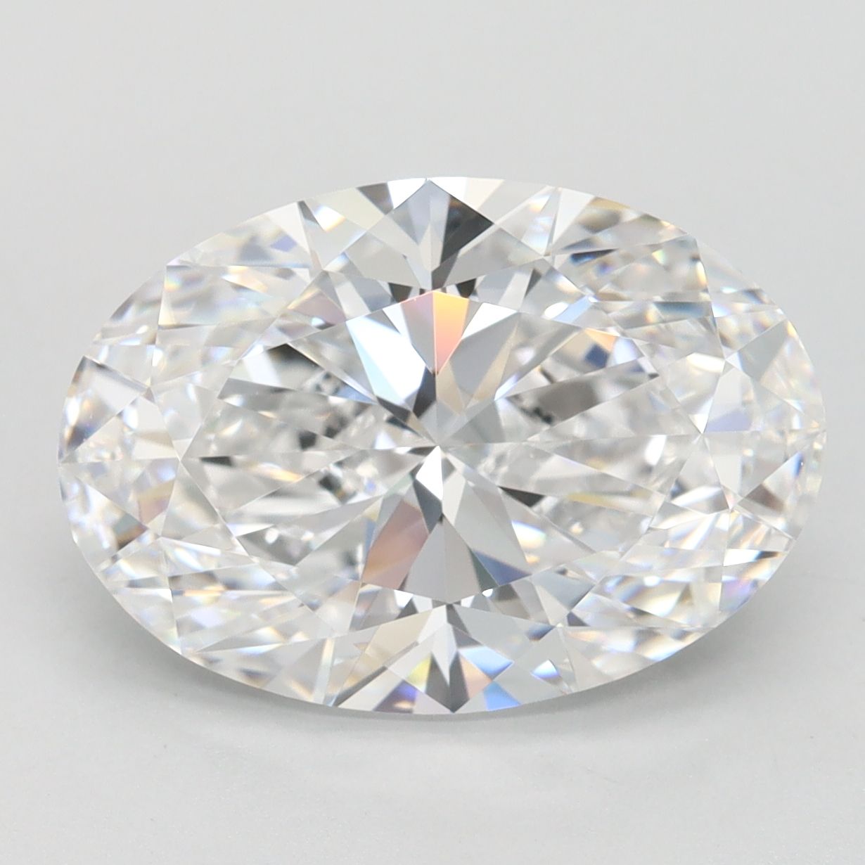 4.19 ct. oval Lab Grown Diamond front image