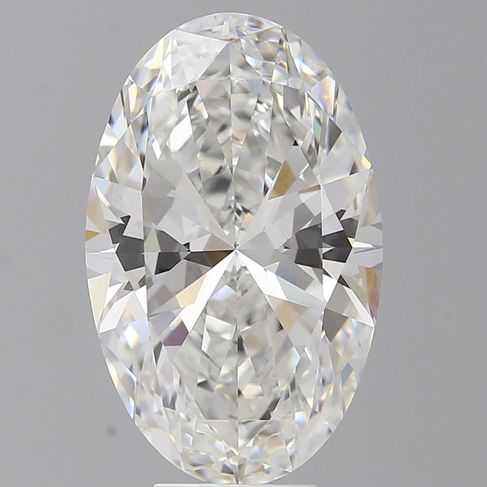 7.60 ct. oval Lab Grown Diamond front image