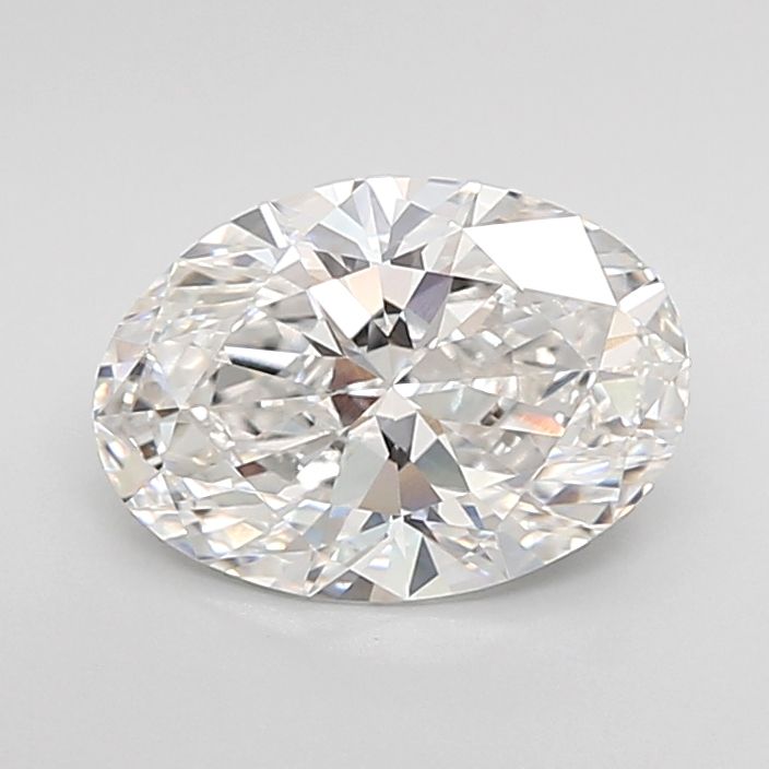 2.01 ct. oval Lab Grown Diamond front image