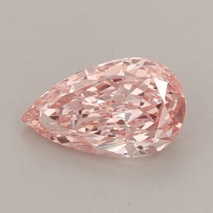 0.64 CT Fancy Vivid Pink PEAR