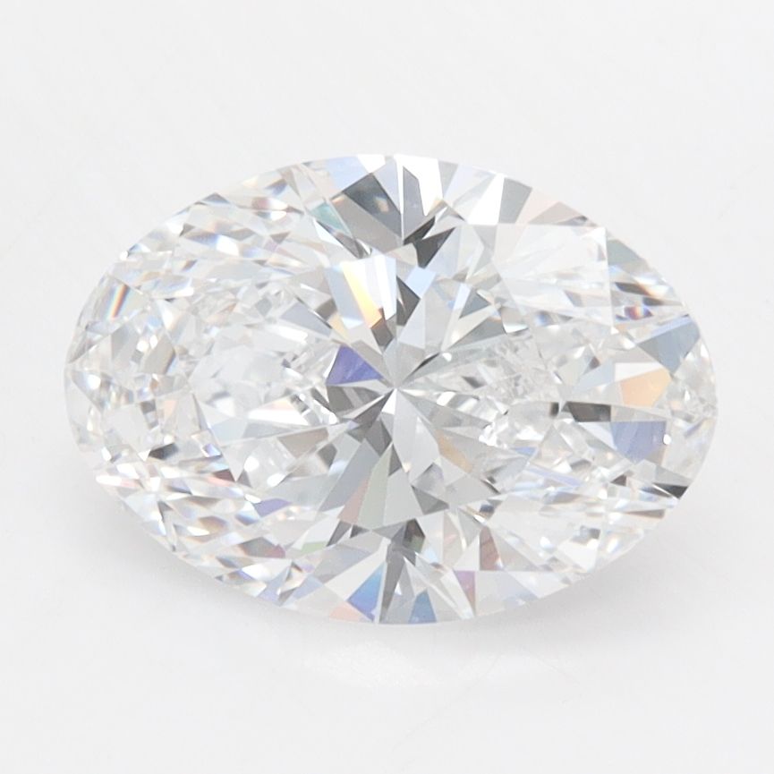 2.05 ct. oval Lab Grown Diamond front image