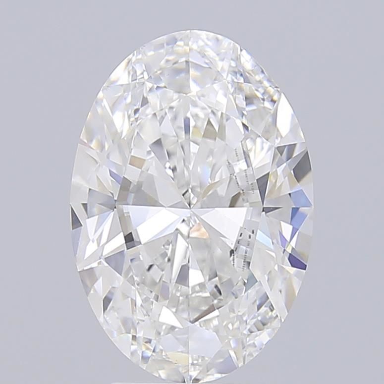 5.00 ct. oval Lab Grown Diamond front image