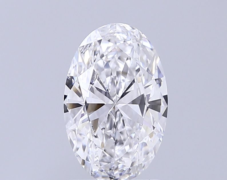 1.52 ct. oval Lab Grown Diamond front image