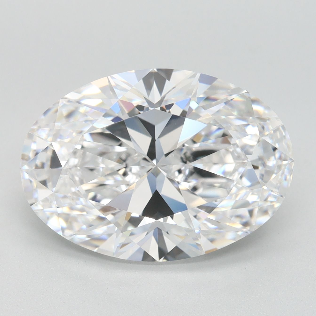 5.02 ct. oval Lab Grown Diamond front image